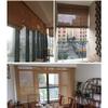 Bamboo Roller Blind, Roll-Up Blackout Shade, 140 x 260 cm view 3