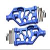 GPM Aluminum Front Lower Arms for Arrma 1/5 KRATON 8S BLX/Outcast 8S BLX/KRATON EXB Roller, Blue, 2-Piece Set view 1