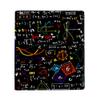 EZIOLY Stretchable Book Cover with Colorful Mathematical Formulas, Fits Most Hardcover Textbooks up to 22.1 x 16 cm, Self-Adhesive Fabric view 1