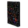 EZIOLY Stretchable Book Cover with Colorful Mathematical Formulas, Fits Most Hardcover Textbooks up to 22.1 x 16 cm, Self-Adhesive Fabric view 3
