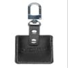 musegear Key Finder with Bluetooth App, Black Leather Case, White Finder, for iOS & Android view 1