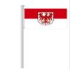 Deitert Brandenburg State Flag 200 x 120 cm with Coat of Arms view 2