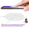 QI Wireless Charger for Samsung Galaxy S20/S20+/S20 Ultra, White view 4