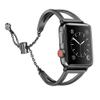 Secbolt Stainless Steel Band Compatible with Apple Watch for Women, Black view 1