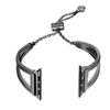 Secbolt Stainless Steel Band Compatible with Apple Watch for Women, Black view 2