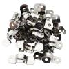 Sipery Two-Hole U-Clamps for Rigid Pipes, 304 Stainless Steel, M20 / 0.78 in view 1