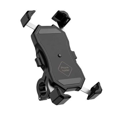 YMZ Outdoor Mountain Bike Fixed Phone Holder with Automatic Telescopic Mount