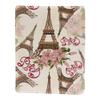 EZIOLY Eiffel Tower Floral Book Cover, Stretchable, Fits Most Hardcover Textbooks up to 22.1 x 16 cm, Self-Adhesive Fabric view 2