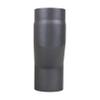 LANZZAS Stove Pipe Offset Elbow, 100 mm Offset, DN 150 mm, Cast Gray view 4