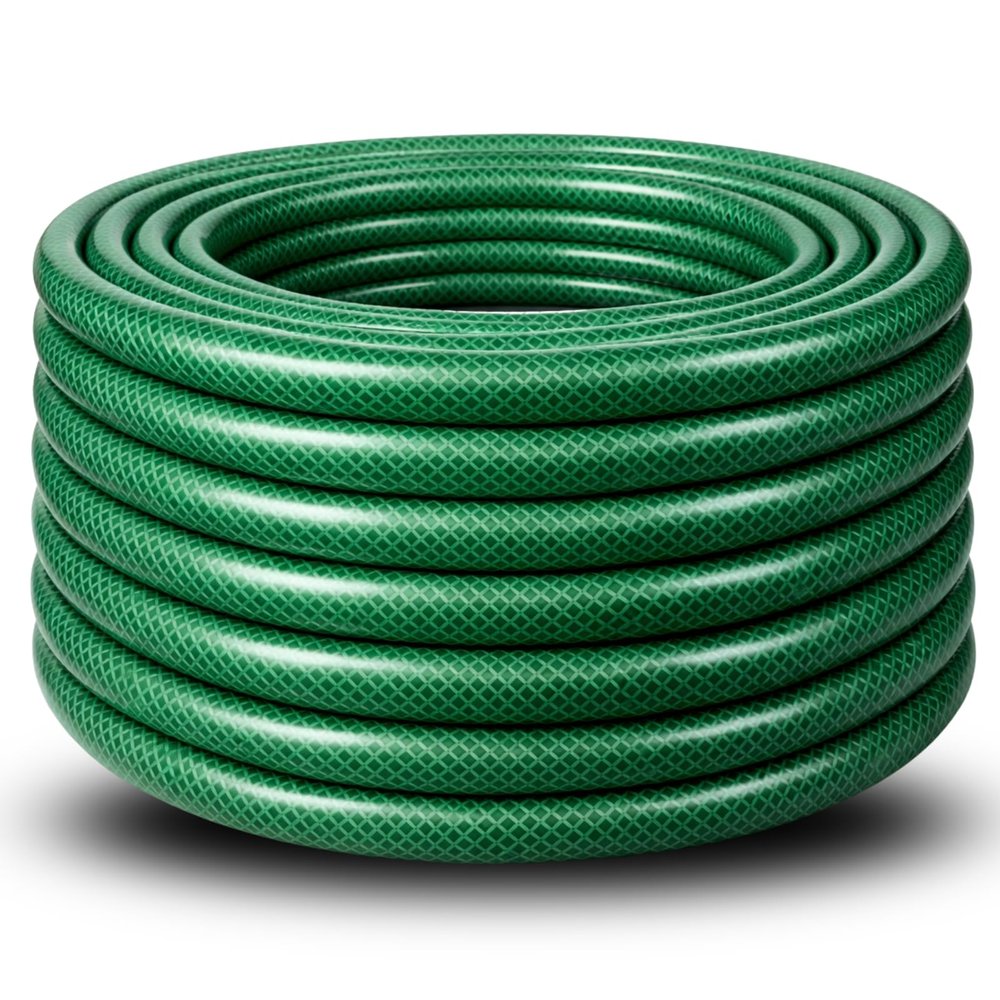 All4you Garden Hose, 1/2, 3/4, or 1 in, 20/30/50 m, Green (3/4 in, 20 m)