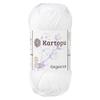 Kartopu Organica 50 g Cotton Yarn Ball, Finest Egyptian Cotton Crochet Yarn (10 White) view 1
