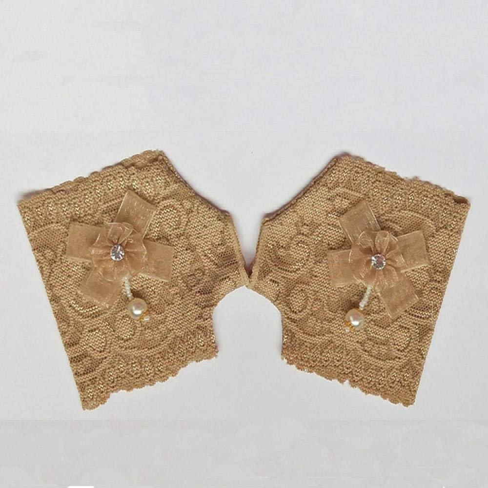 SHOUTAO Women's Lace Fingerless Gloves