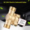 MAGT 24V Water Solenoid Valve, 1/2" Normally Closed Brass Valve view 3