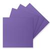 400 Square Blank Craft Cards, 15 x 15 cm, Violet, 240 gsm view 1