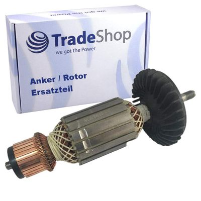 Armature Motor Replacement Part with Fan for Bosch Angle Grinders
