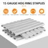 SC7 15GA Galvanized C-Ring Staples 19 x 24 mm, 1,000 Count view 2