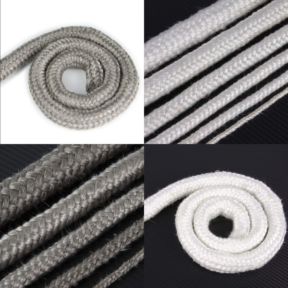 Schlauchland Stove Gasket Rope, 14 mm, White