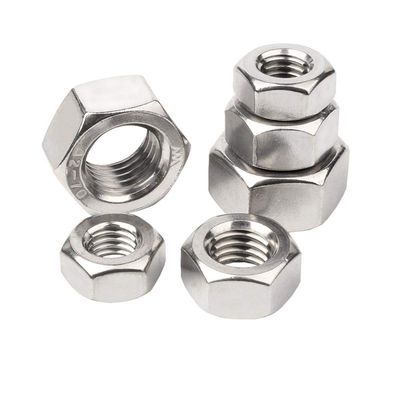 304 Stainless Steel Nut, 201 Hex Nut, 316 Screw Cap, 201 Material M8 [20 pcs]