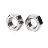 304 Stainless Steel Nut, 201 Hex Nut, 316 Screw Cap, 201 Material M8 [20 pcs] view 2