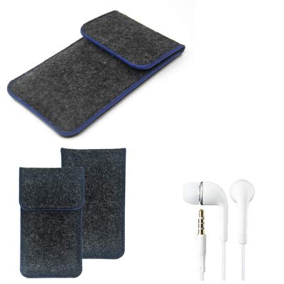 K-S-Trade Felt Pouch Case for Huawei Y5p