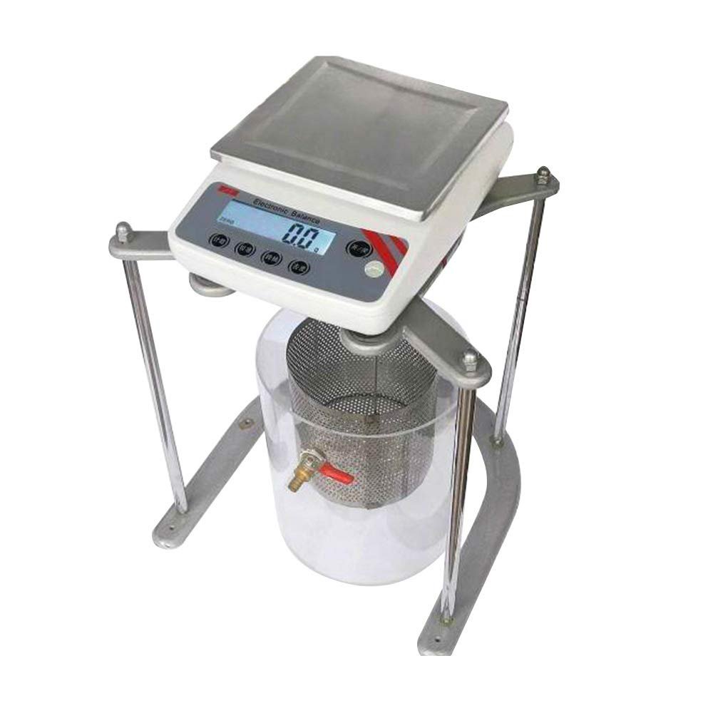 CGOLDENWALL Electronic Balance, 110 kg, 0.1 g/0.01 g, for Solid Density and Volume Testing