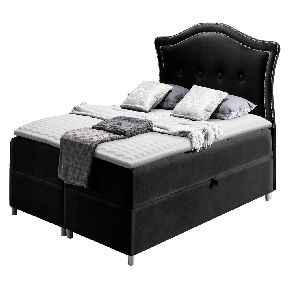 Mirjan24 Bedran Box Spring Bed, 140 x 200 cm