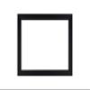 DR35 Picture Frame 36 x 11 cm, Matte Black, Custom-Made MDF Wood Frame with Anti-Reflective Acrylic Glass view 3