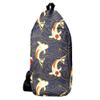 EZIOLY Japanese-Style Koi Fish and Waves Crossbody Sling Bag view 1