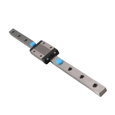 Fafeicy Miniature Linear Guide Rail with 1 Linear Bearing Block, 250 mm