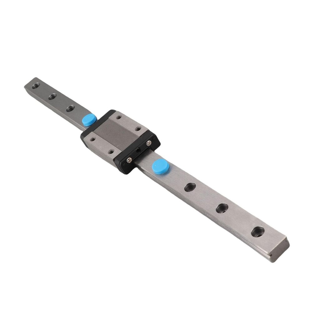 Fafeicy Miniature Linear Guide Rail with 1 Linear Bearing Block, 250 mm