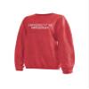 chicka-d NCAA Arkansas Razorbacks Women's Corded Crew, Crimson, Gray, XL (443_TC_CB) view 2