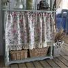MANG Floral-Print Café Curtain with Country-Style Tassel view 4