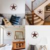 Barn Star Metal Wall Décor, Texas Star, Rustic Western, 45.7 cm view 4