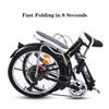 MTTKTTBD 20-Inch 7-Speed Folding City Bike with Quick-Fold System view 2