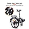 MTTKTTBD 20-Inch 7-Speed Folding City Bike with Quick-Fold System view 4