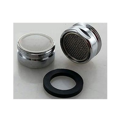 Water-Saving Faucet Aerator, Chrome, 20–28 mm