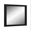 Online-GalleryKing TheMIRROR Framed Wall Mirror, Real Glass, 55 x 120 cm, Custom-Made in Black Pine, Includes Metal Hangers and Mounting Hardware view 1