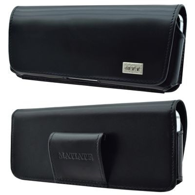 Matiate Original MTT Horizontal Leather Pouch for Doro 6040