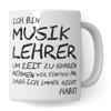 Pagma Druck Music Teacher Mug, Funny Gift for Music Teachers view 1