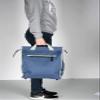 Dunlop Bicycle Bag – Waterproof Rack Bag with Fluorescent Strips, 20 L, Blue view 2