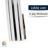 Matte Board Center Pre-Assembled Mat Frames with Plastic Sleeves, Acid-Free, Slip-In Design, 8 x 10 in for 5 x 7 in Photos, White, 25-Pack view 4