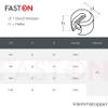 FASTON 3 mm Stainless Steel A4/V4A Wire Rope Clamp Stopper (1 Piece) view 3