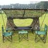 DLLY Jungle Camouflage Net, 5 x 5 m (16.4 x 16.4 ft) view 4