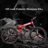 MTTKTTBD 26-Inch Folding Mountain Bike, 21-Speed, Dual Suspension view 2