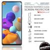 TECHGEAR Tempered Glass Screen Protector for Samsung Galaxy A21s, 2.5D Rounded Edge, 9H, Crystal Clear view 2