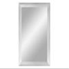 Online-GalleryKing TheMIRROR Framed Wall Mirror, Real Glass, 35 x 45 cm, Custom-Made Alu Criss Cross Frame view 2