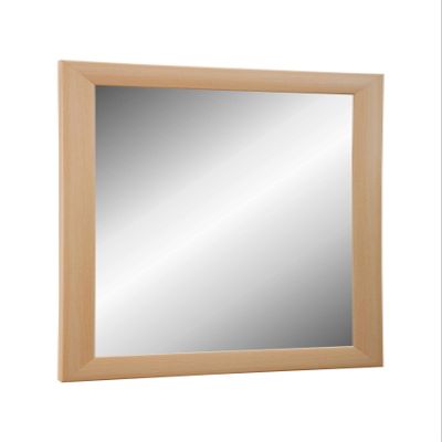 Online-GalleryKing TheMIRROR Framed Wall Mirror, Real Glass, 40 x 50 cm, Custom-Made in Maple