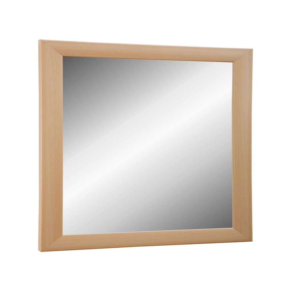 Online-GalleryKing TheMIRROR Framed Wall Mirror, Real Glass, 40 x 50 cm, Custom-Made in Maple