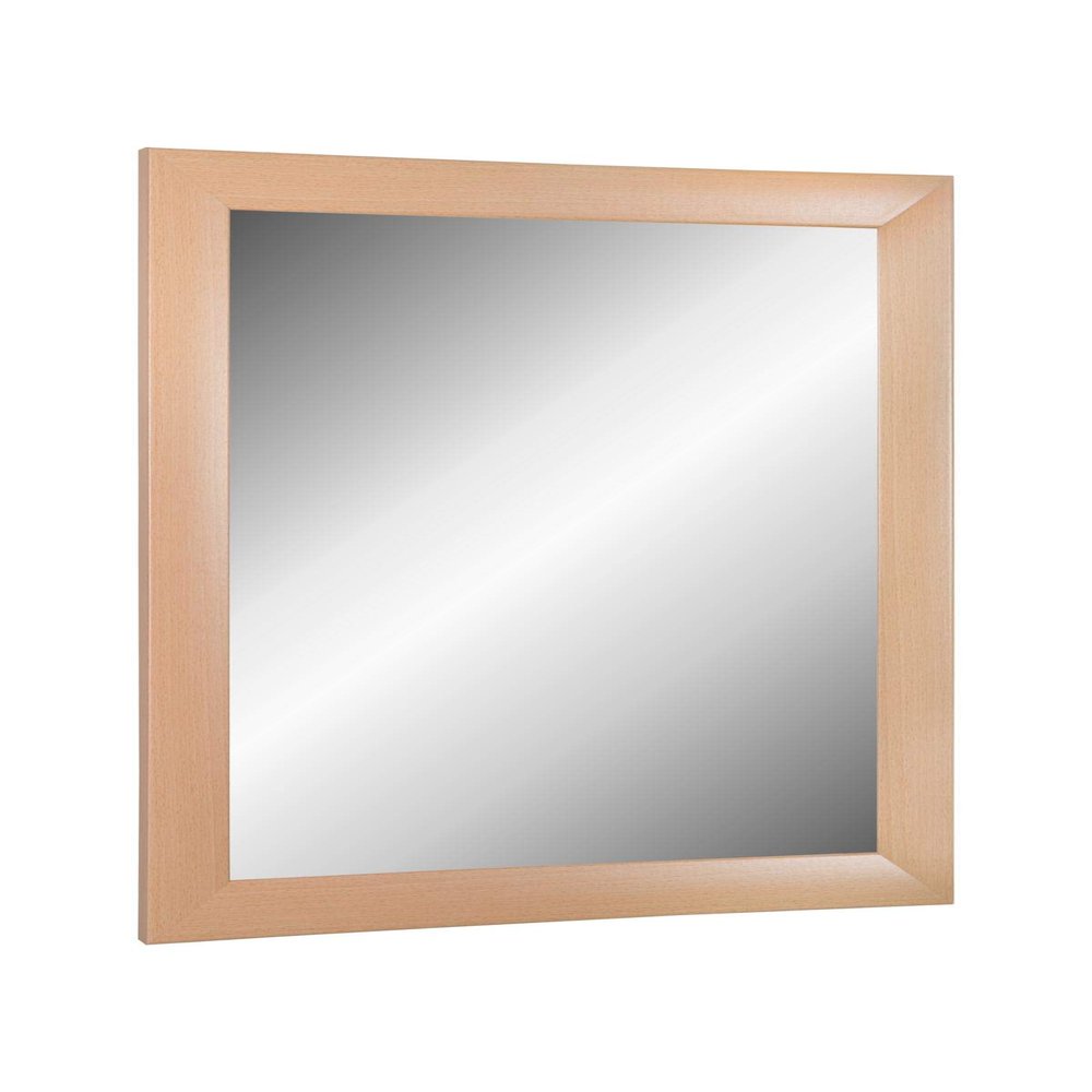 Online-GalleryKing TheMIRROR Framed Wall Mirror, Real Glass, 85 x 30 cm, Custom Beech Frame