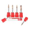 TuToy R0.5–3 mm 2-Flute Ball-Nose End Mill, HRC58, AlTiN-Coated Carbide CNC Tool – R1.5 mm view 1